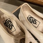 Nib Vintage Vans Authentic Made In Usa White Canvas Og Box 90s