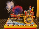 Traditional Sicilian Antq Wooden Cart gidi s Hand Painted Horse-drawn  Sm  Italy
