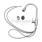 Faucet Sink Pull Down Sprayer Swivel Mixer Tap Pull Out Brushed Nickel Kitchen