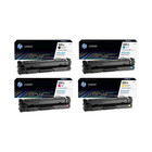 Hp 201x High Yield Toner Set Black Cyan Magenta Yellow Genuine Oem Cf400x-403x