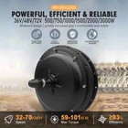 20 24 26inch E-bike Fat Tire Motor Kit 500 1500 2000 3000w Front rear Hub Motor