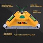 Prexiso 65 Ft Square Laser Green Beam Floor Tile Laser Level Tile Laser Line 3aa
