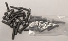  lot Of 30  New M8-1 25 X 45mm Fully Threaded Grade 8 8 Galvanized Flange Bolts