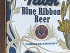 Pabst Blue Ribbon Vintage Beer Sign mirror 15x12 In 