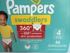 Pampers Swaddler 360 Disposable Babydiapers - Size 4 - 56ct