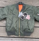 Nwt  Rothco Kid s S Ma-1 Flight Bomber Flyer s Jacket Reversible