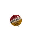Waukesha Wi 1934 Pinback Centennial Homecoming Wisconsin Souvenir  1 1 4 