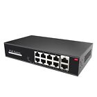 Poe Network Switch 10 100m Power Injector 8 Port   2 Port Power Over Ethernet
