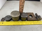 Vtg Antique Mold Die Hub Stamp Punch Jewelry Tools Set  Medal Pendant Badge  399