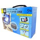 Case Logic Portable In-car Dvd Player Case Starter Kit 9  Travel Bag Headphones
