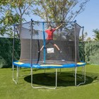 12ft Trampoline W  Safety Enclosure High Quality Steel Frame Kids Outdoor Fun Us