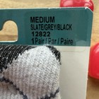 Therafirm Core-spun Gradient Compression Socks Knee High Medium 20-30mmhg Slate