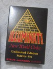 Starter Set Unlimited 1995 Illuminati Inwo Card Game New World Order Nuke