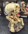  Skeleton Lovers With Heart Skull Figurine Statue Skeleton Halloween