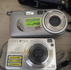 Parts Only Lot Of 13 Digital Cameras - Olympus Nikon Cannon Sony Panasonic 