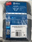 Nwt Hanes Tagless Comfortsoft Waistband Boxer Briefs Men s Medium - Pack Of 8