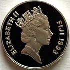 Fiji 10 Dollars 1993 Silver 925 Proof  40th Anniversary Of Coronation