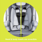 New  Baby Trend Hybrid Si 3-in-1 Combination Booster Car Seat - Desert Grey