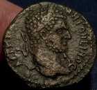 Mortown Caracalla Ae27 Hadrianopolis Thrace 217ad Serpent With Radiate Head