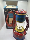 Roy Rogers Ranch Lantern No 90 Tin Litho 8  Toy Vintage 1950 s  Works  Great Box