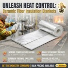 Ceramic Fiber Thermal Insulation Baffle For High-temperature Ovens And Kilns