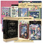 Graphic45 Spring Is In The Air Glitter Interactive Folio Album Kit Scrapbooking