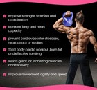 Gymenist Exercise Kettlebell Fitness Workout Body Equipment Choose Your Weigh   