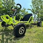 Youth Off-road Gas Go-kart 63cc 2-stroke - Enjoy Assembly Fun-christmas Gift