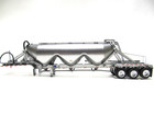 Dcp First Gear 1 64 Scale Petwer Silver Frame Triple Axle Heil Pneumatic Tanker