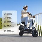 1000w Adult Electric Scooter With Seat 37mi Long Range E-scooter Commuter 28mph