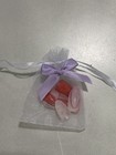 Custom Red Strawberry Medium Almond Press On Nail Set  Read Description