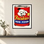 Friskies Dog Food      Vintage Style Ad Print 11x14    Premium Matte 200gsm