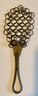 Antique Primitive Chainmail Metal Pot Scrubber Late 1800s