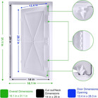 Plumbing Access Panel For Drywall 14 X 29 Inch Plastic Access Door Removable Wal
