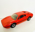 Vintage 1981 Matchbox Lesney No  70 Diecast 1 55 Orange Red Ferrari 308 Gtb