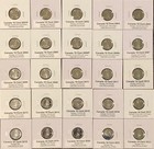 2001-2022 Uncirculated  Set Of Canada - B u Dimes  - 25 Coins          