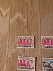 Lot Of 4 Malaysia Cancelled Postage Stamps Vintage Collection Perak Selangor Vtg