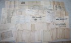 Antique 1890 s Lot 80 business Correspondence Letters Nyc Brooklyn Lumber