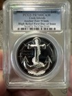 2019 2oz Pcgs Proof 70 Dcam Cook Island Anchor Fair Winds 0 999 Silver Fdoi