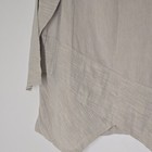 Nwt Soft Surroundings Tunic Top Women s Pm Linen Gauze Button Lagenlook Boho