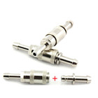 Metal Nibp Connector For Patient Monitor blood Pressure Cuff 10 Units In One Box