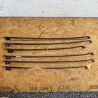 Lot Of 6 Violin Bows For Repair Or Rehair Wood Sticks Frogs With Eyes As Is