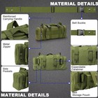 Mens Outdoor Tactical Duffle Bag Shoulder Bag Sports Gym Travel Hiking Small Bag
