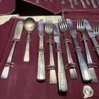 Vintage Silverware Wm Rogers Mfg  Co Extra Plate Original Rogers 50 Pc Set 12