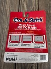 New Basic Fun Etch A Sketch Magic Screen Keychain World s Favorite Drawing Toy