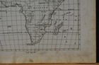 Antique 1774 Engraving Map Of Africa Original Wall Art History