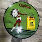 Old Gold Cigarettes Porcelain Enamel Sign 29 X 29 Inches