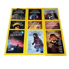 Lot Of 9 Vintage National Geographic Magazine 1980s - 1980  1981  1982  1983