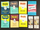 9pc Lot Vintage Murphy Paint Samples Ad Brochures