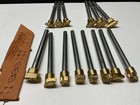 14 Brass Leather Stamping Tools